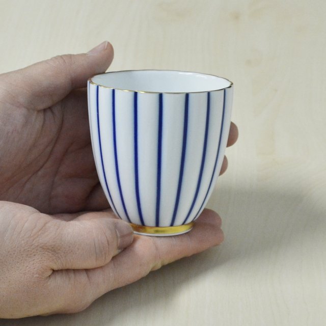 【青藍縞紋】茶器セット6