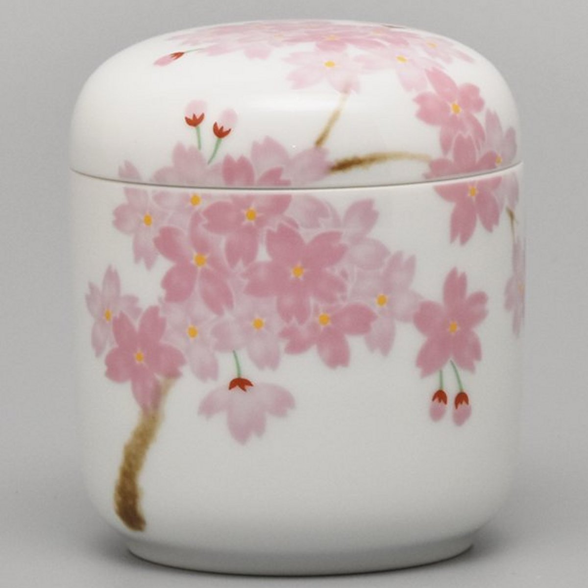 【吉野桜】筒型2.5寸 骨壺2
