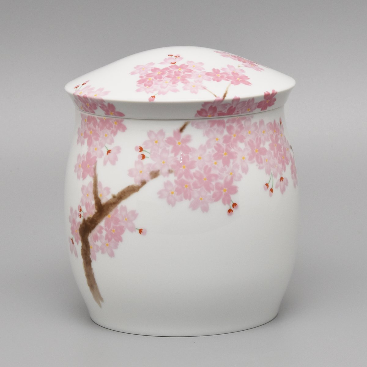 【吉野桜】家型5寸骨壺1