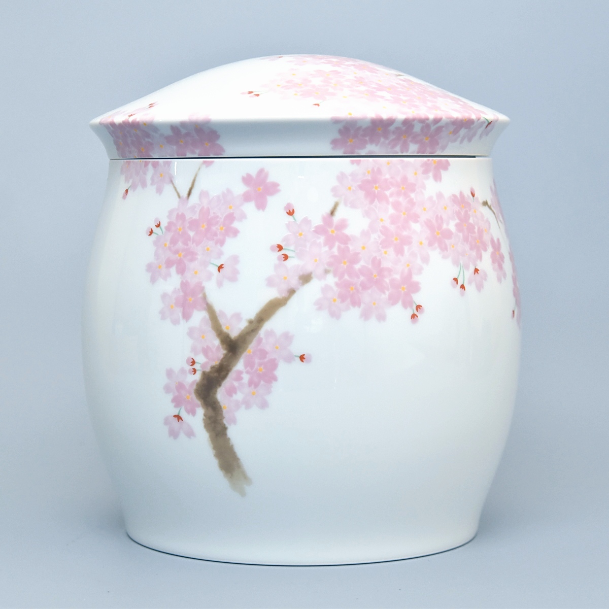 【吉野桜】家型7寸骨壺1